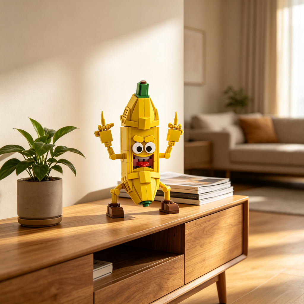 Crazy Banana Building Block Set