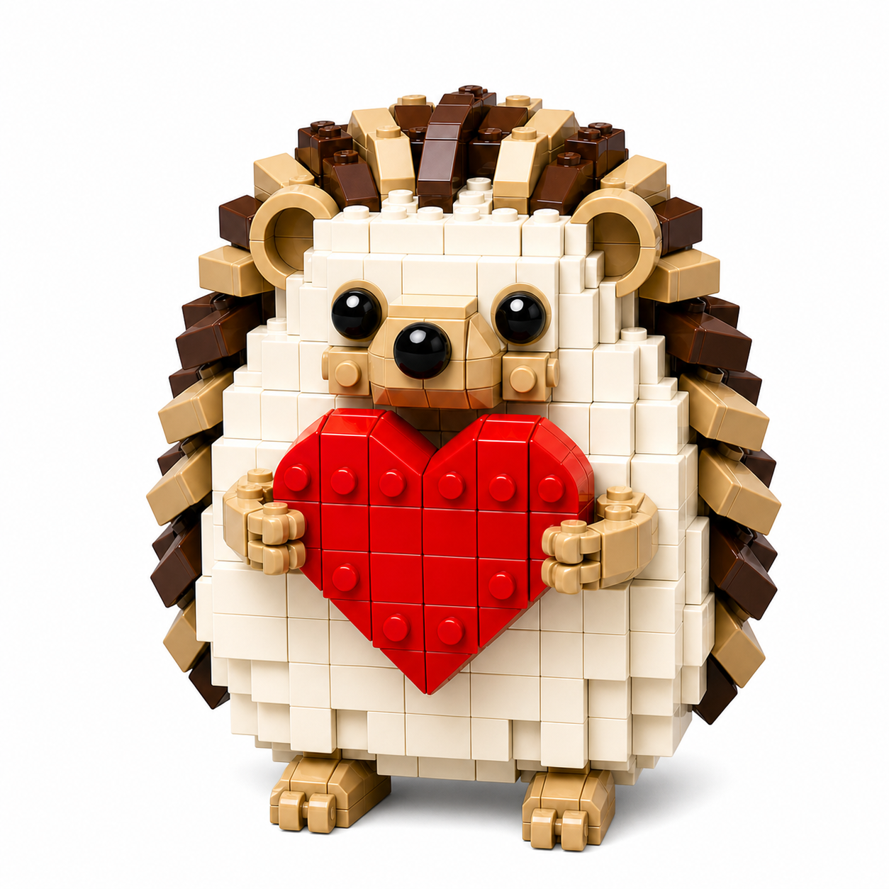 Prickly Love Hedgehog Brick Set 🦔❤️