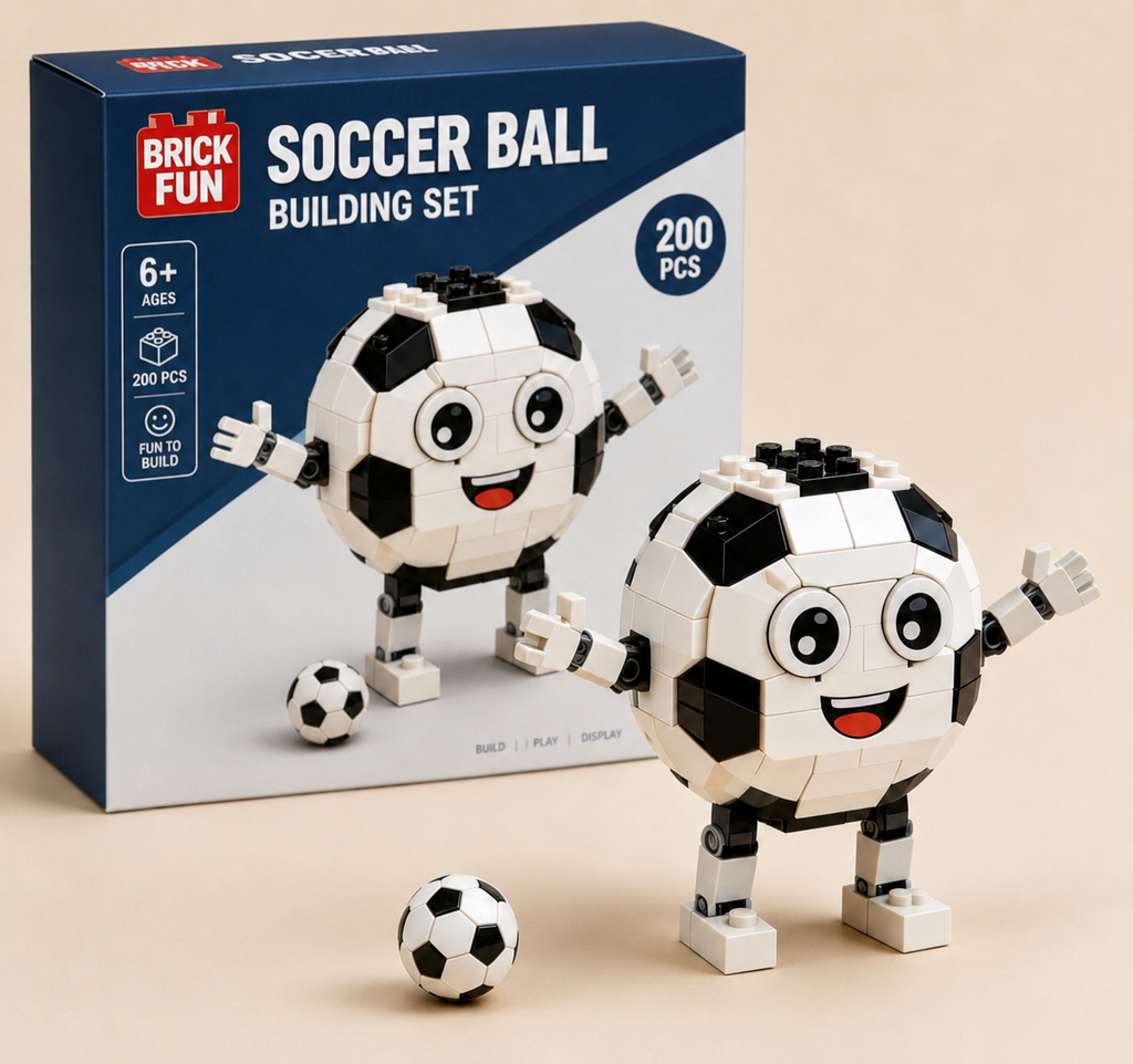 World Soccer Buddy Brick Building Set ⚽