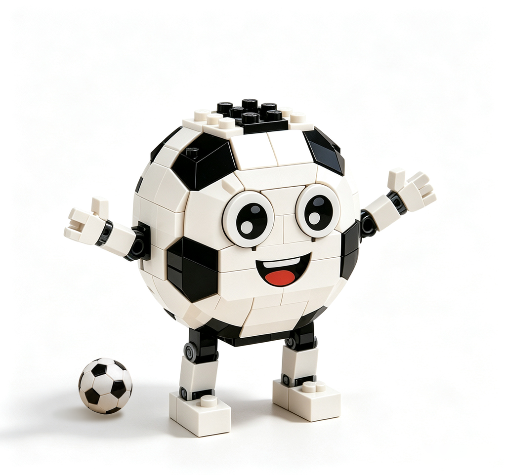 World Soccer Buddy Brick Building Set ⚽