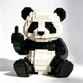 Sarcastic Panda Brick Building Set
