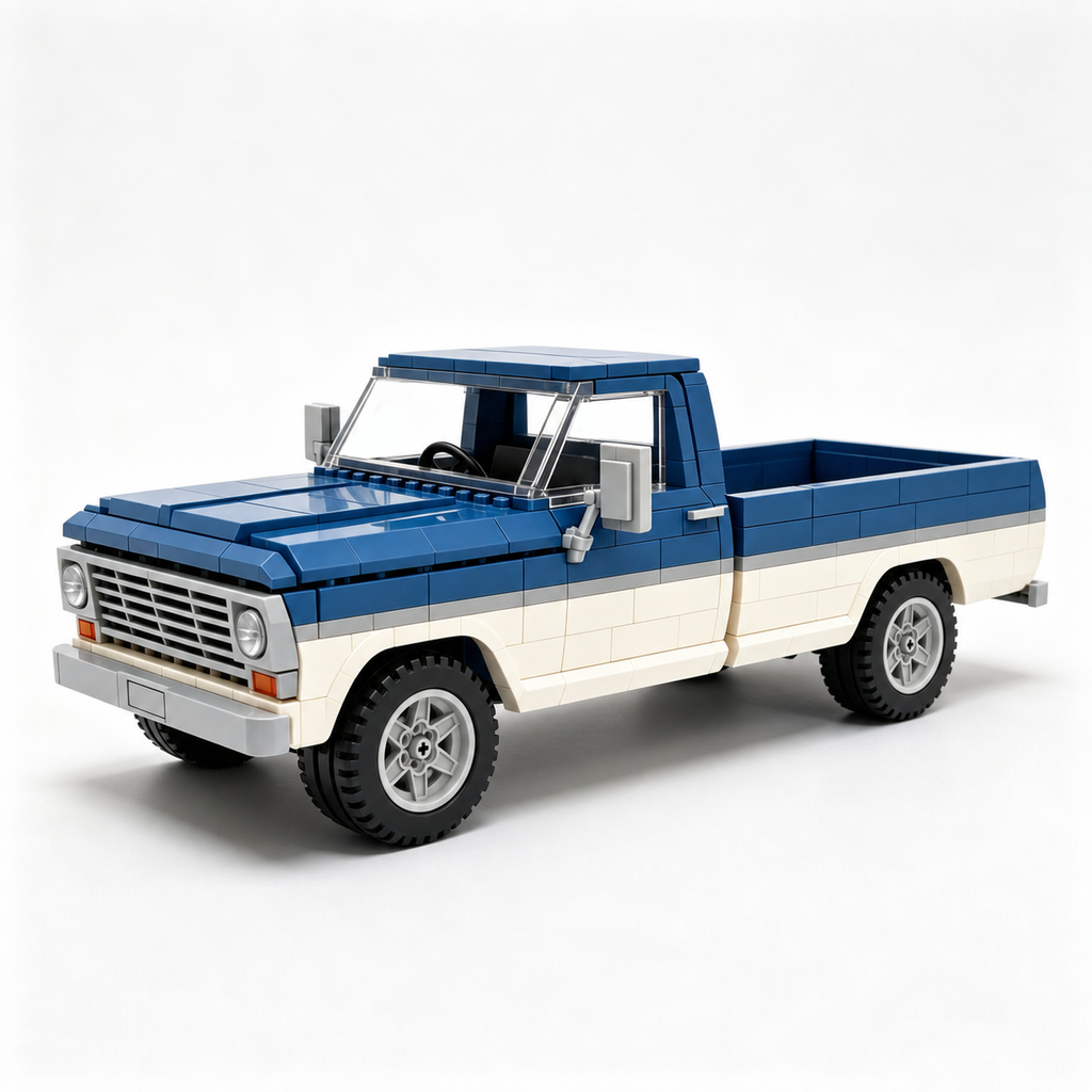 Vintage Heritage Pickup Truck Building Kit  🛻🏔️