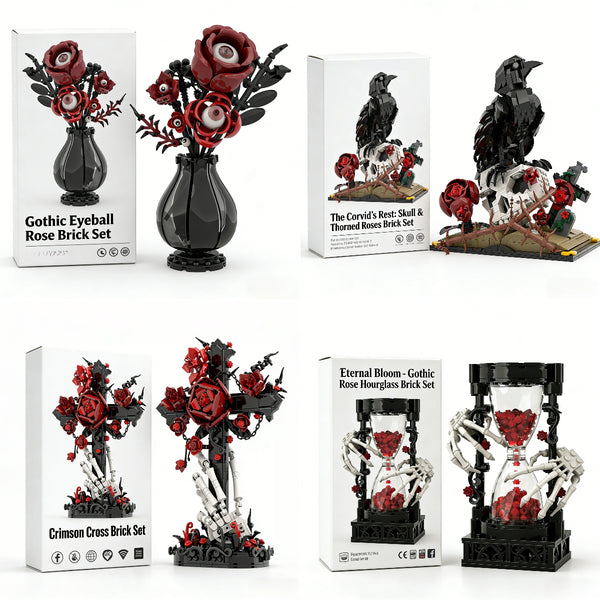🌹Eternal Thorn Collection – 2026 Gothic Limited Edition Brick Set