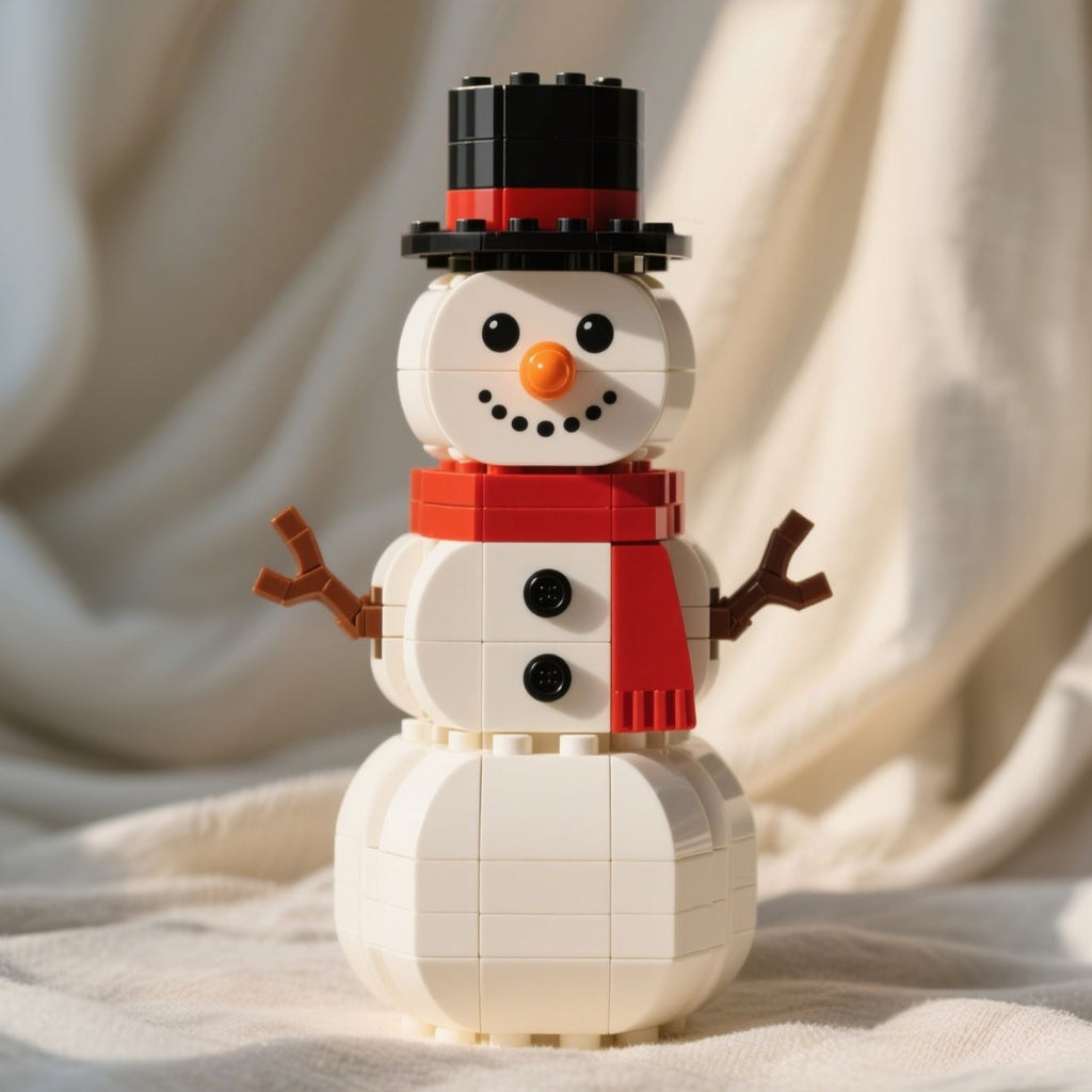 Weihnachtsedition 2025 – Schneemann-Bausteine