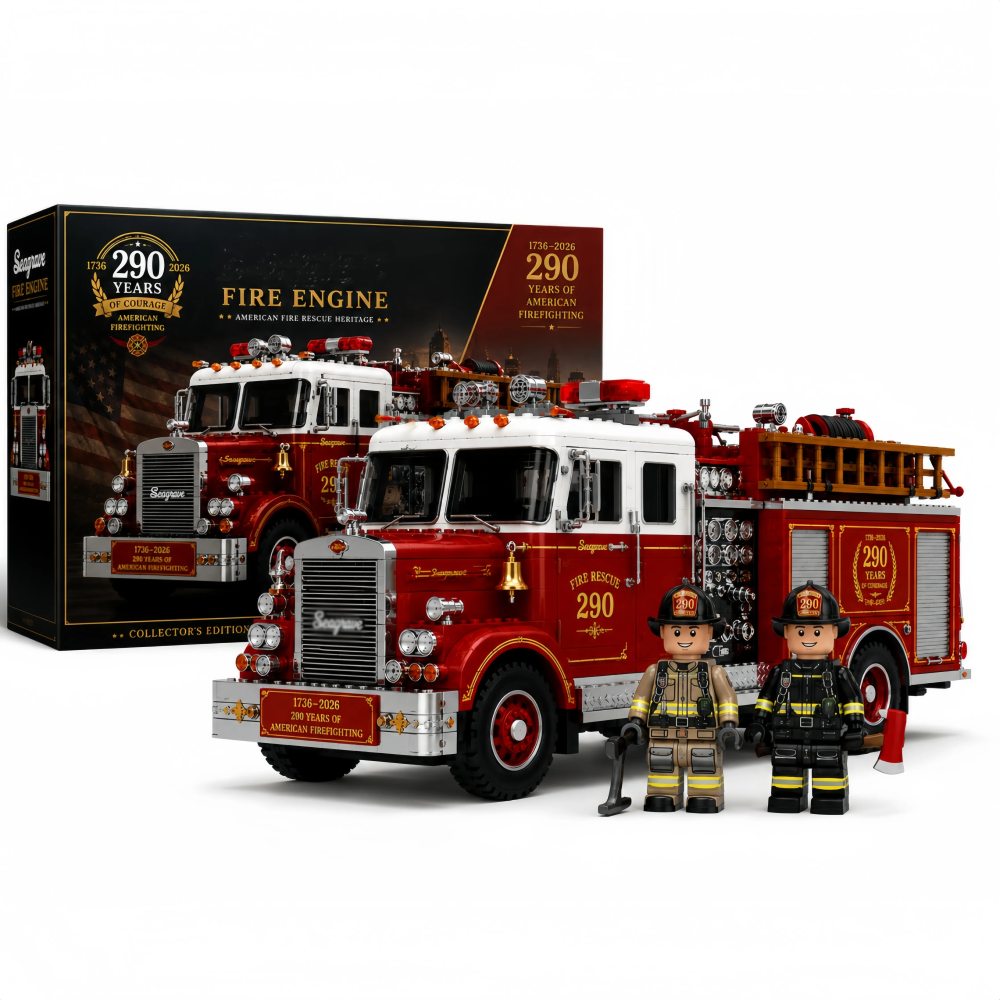 Amerikanische Feuerwehr 290. Jubiläum Bausatz