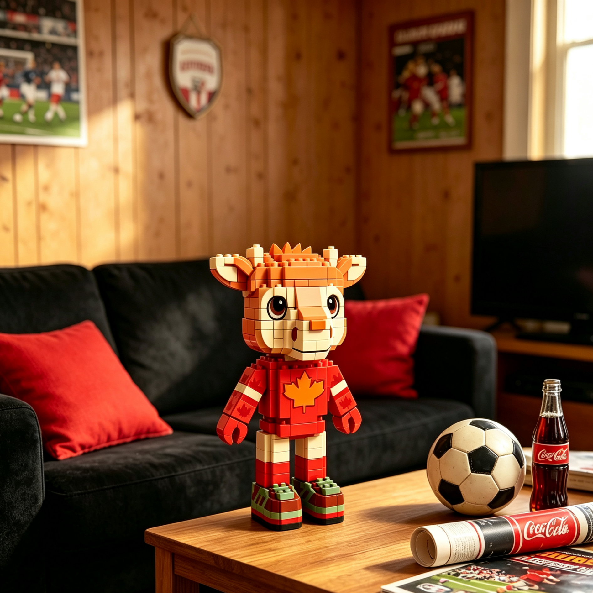 🍁 Maple Sport Deer Brick Building Kit