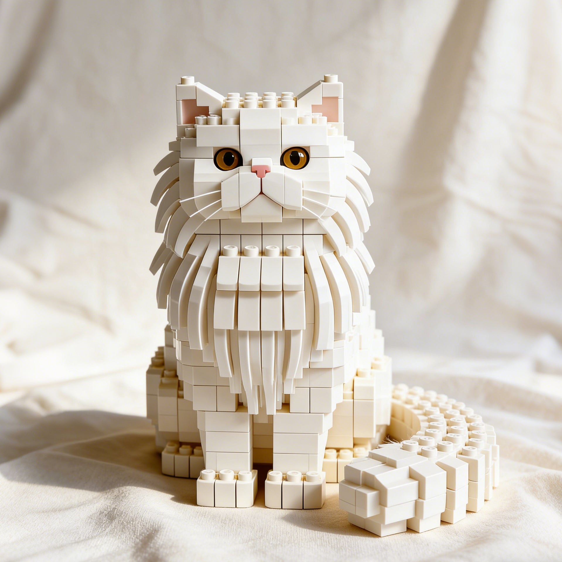 Brick Cats –  Persian Cat Building Kit