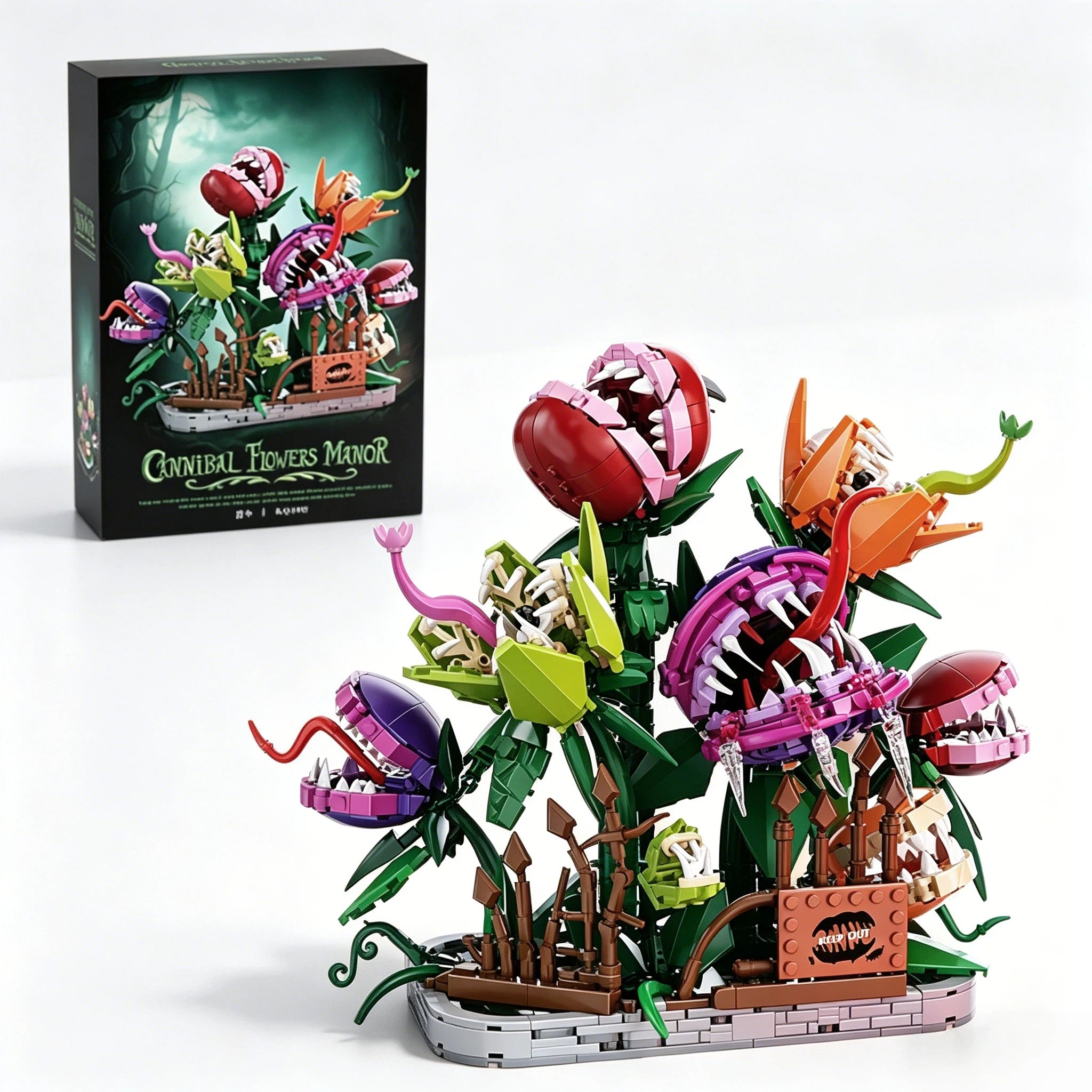 Sammel-Bausätze für fleischfressende Pflanzen – Dunkle Fantasy Horror Botanik Serie
