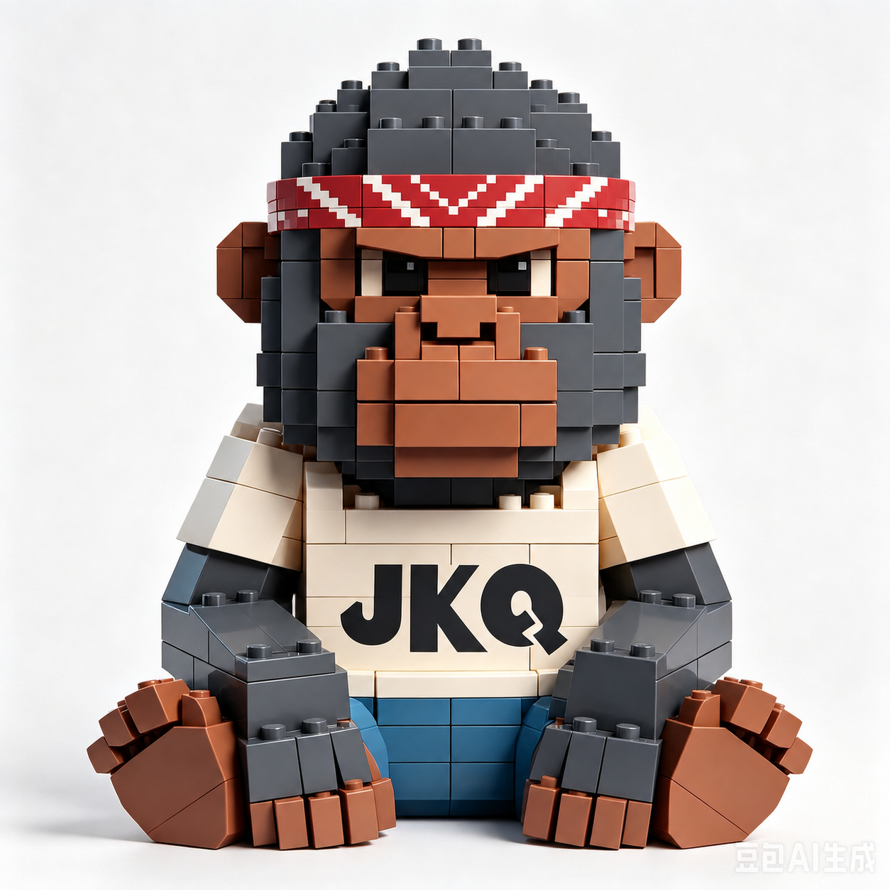 Mood Gorilla Brick Building Set