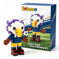 Athletic Eagle Mascot Building Block Set 🦅💙 | Sports-Inspired Brick Figure Celebrating Courage, Team Spirit & Dreams