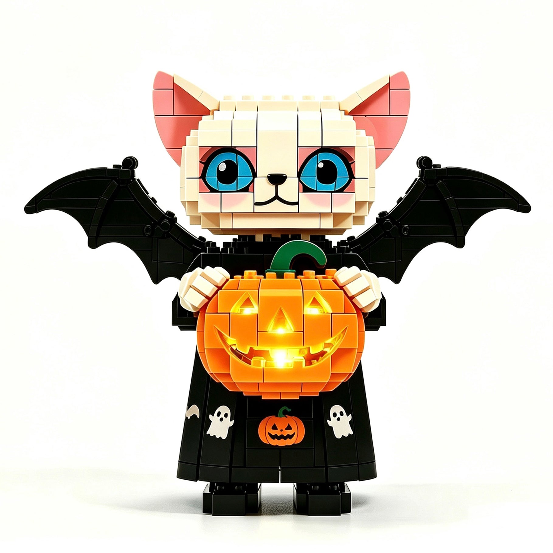 🐱🦇 ¡Bat Cat está listo para Halloween! 🎃