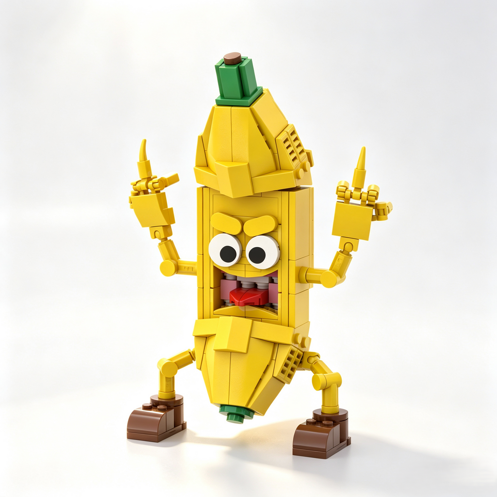 Crazy Banana Building Block Set