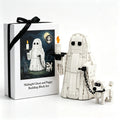 Midnight Ghost and Puppy Building Block Set 🕯️👻