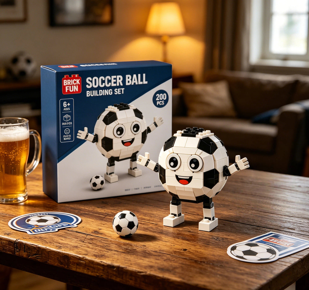World Soccer Buddy Brick Building Set ⚽