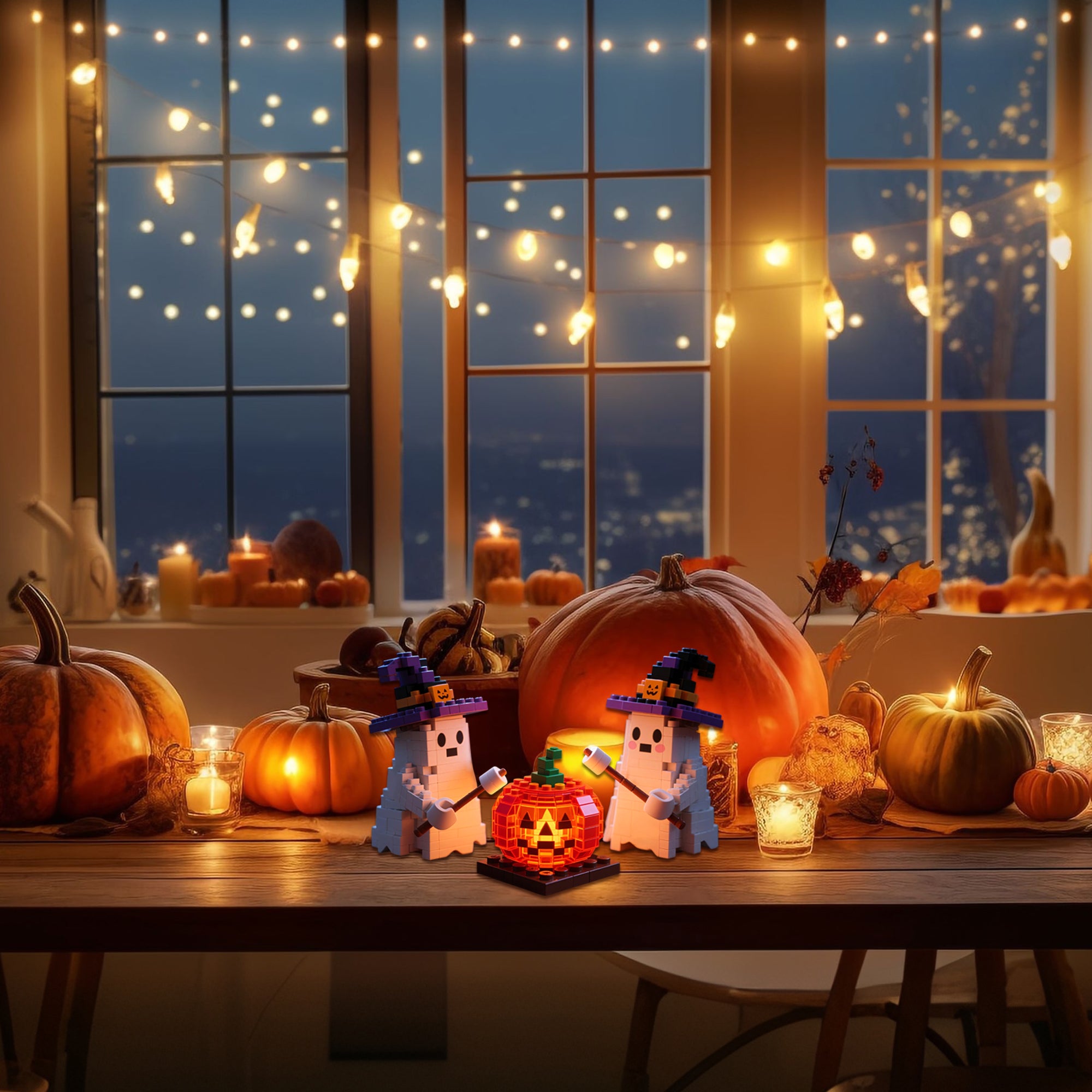 2026 Limited Edition – Halloween Geister-Baustein-Set👻