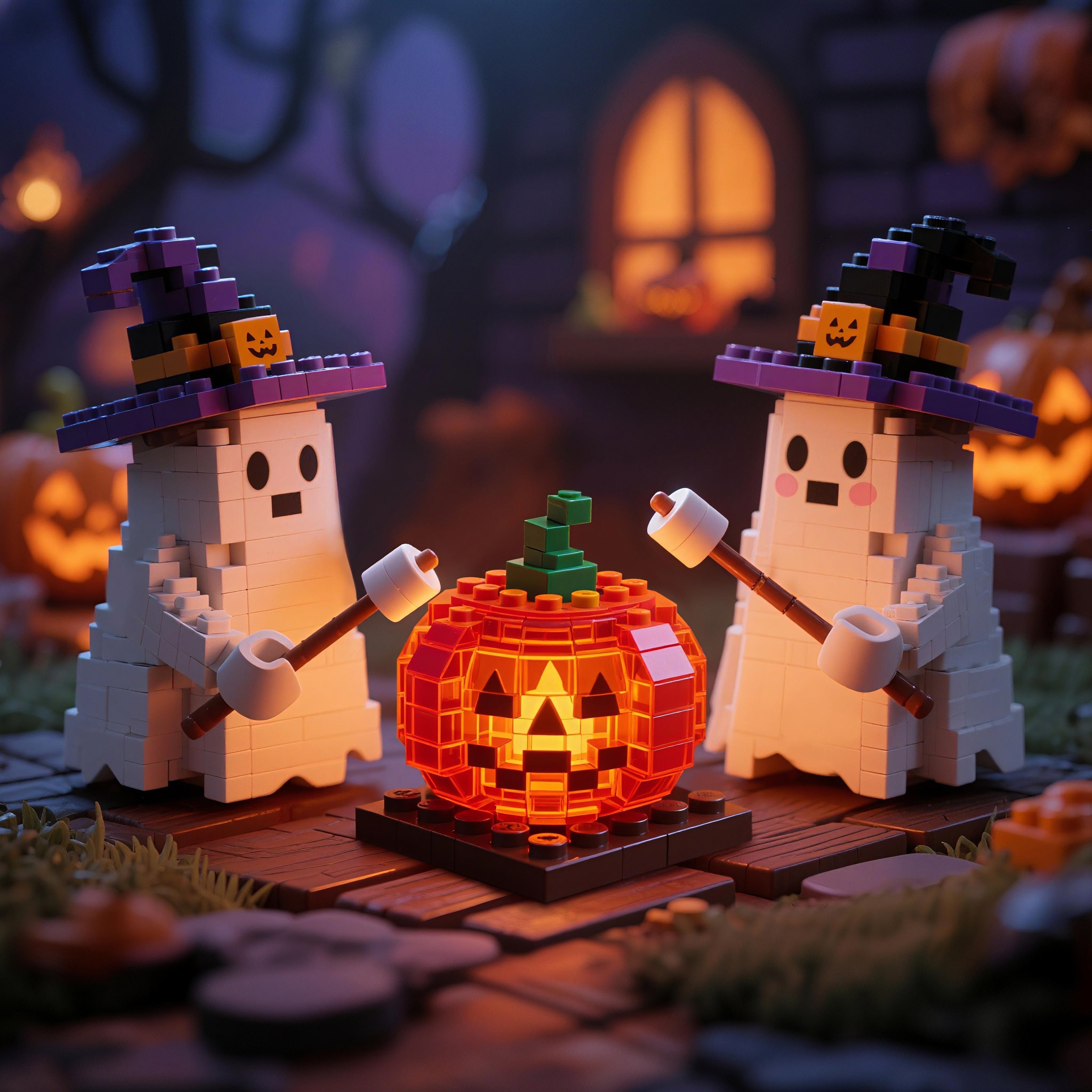 2026 Limited Edition – Halloween Geister-Baustein-Set👻