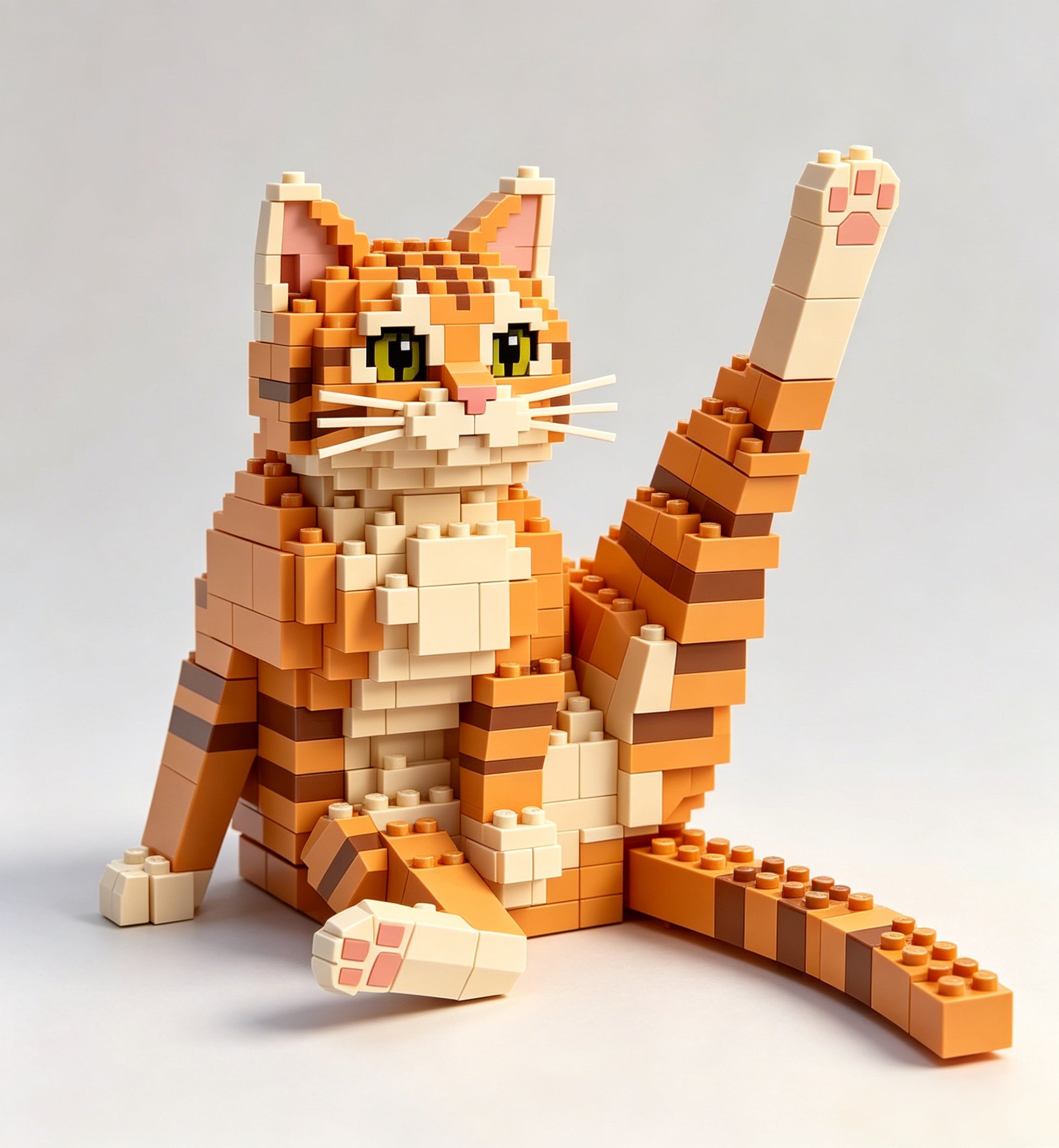 🐱Adorable Gato Pose Ladrillo🐾