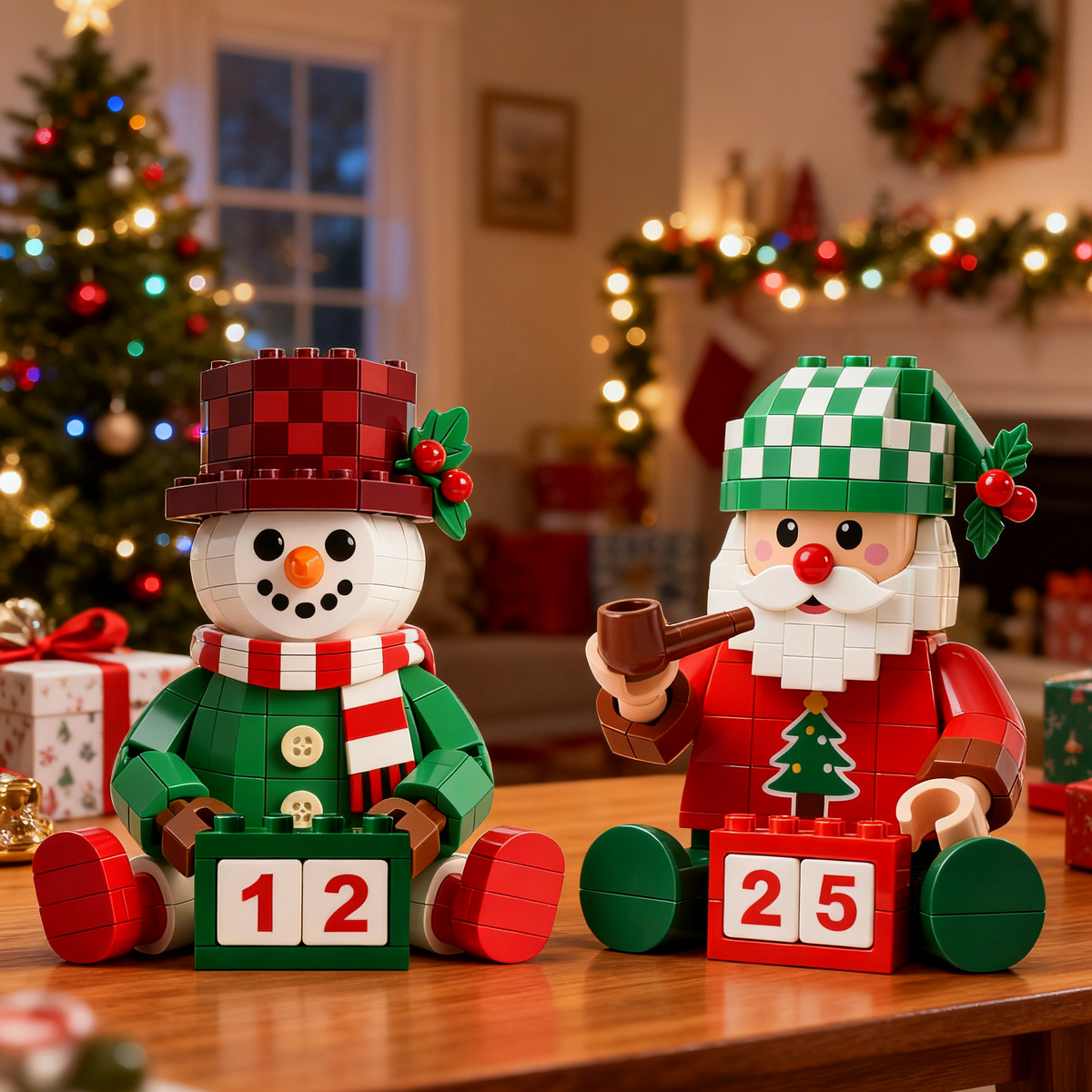 2026 Limited Edition-- Cute Christmas Duo Brick Set🎄