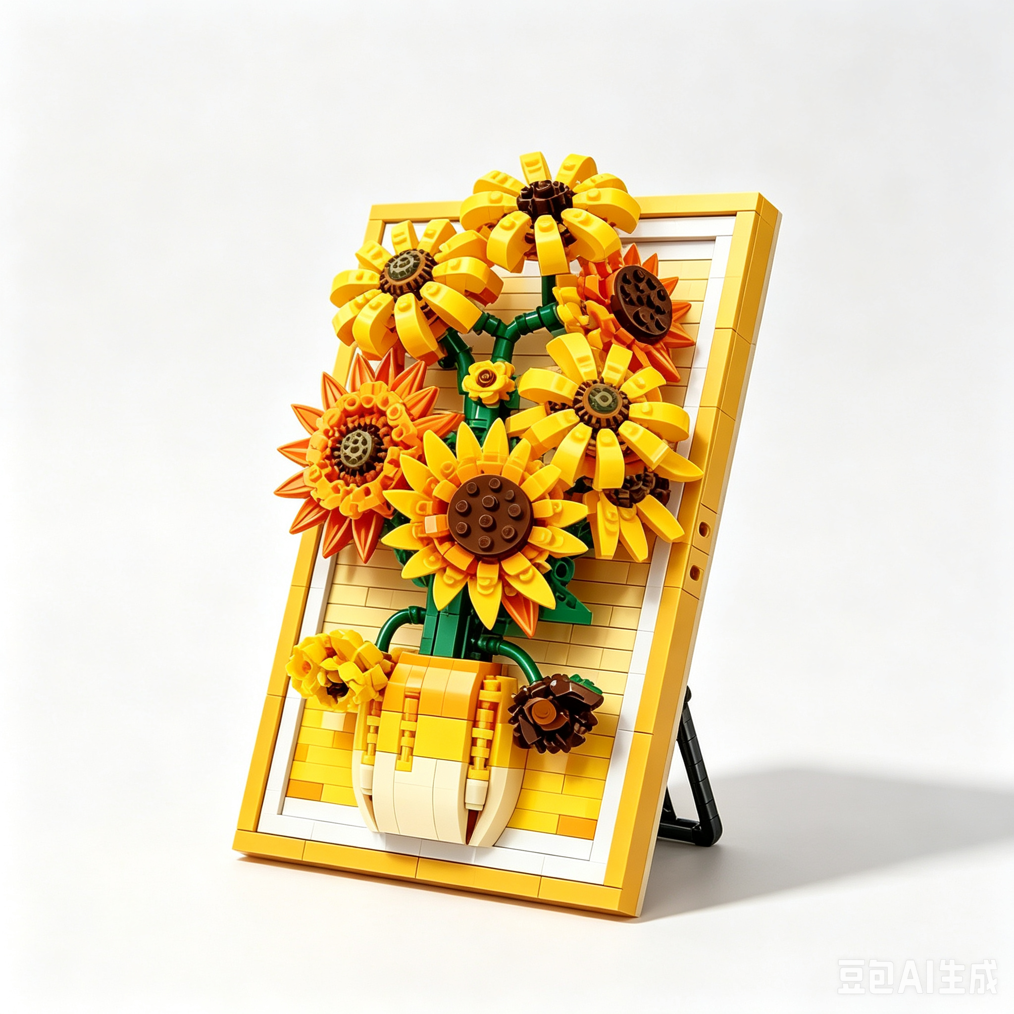 Sunflower Building Blocks Photo Frame🌻