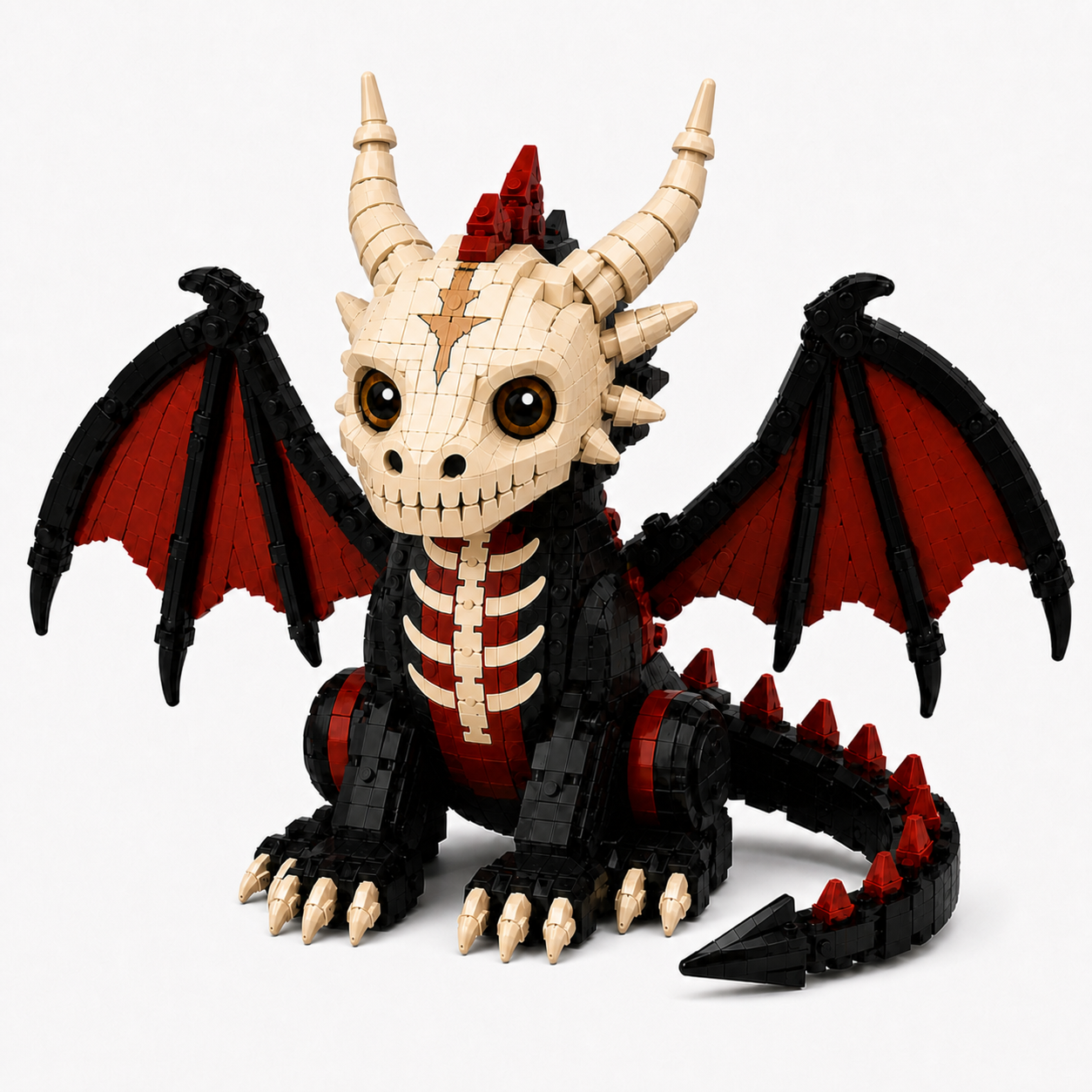 💀🔥 Boneflame Dragon Brick Set-2026 Halloween Limited Edition