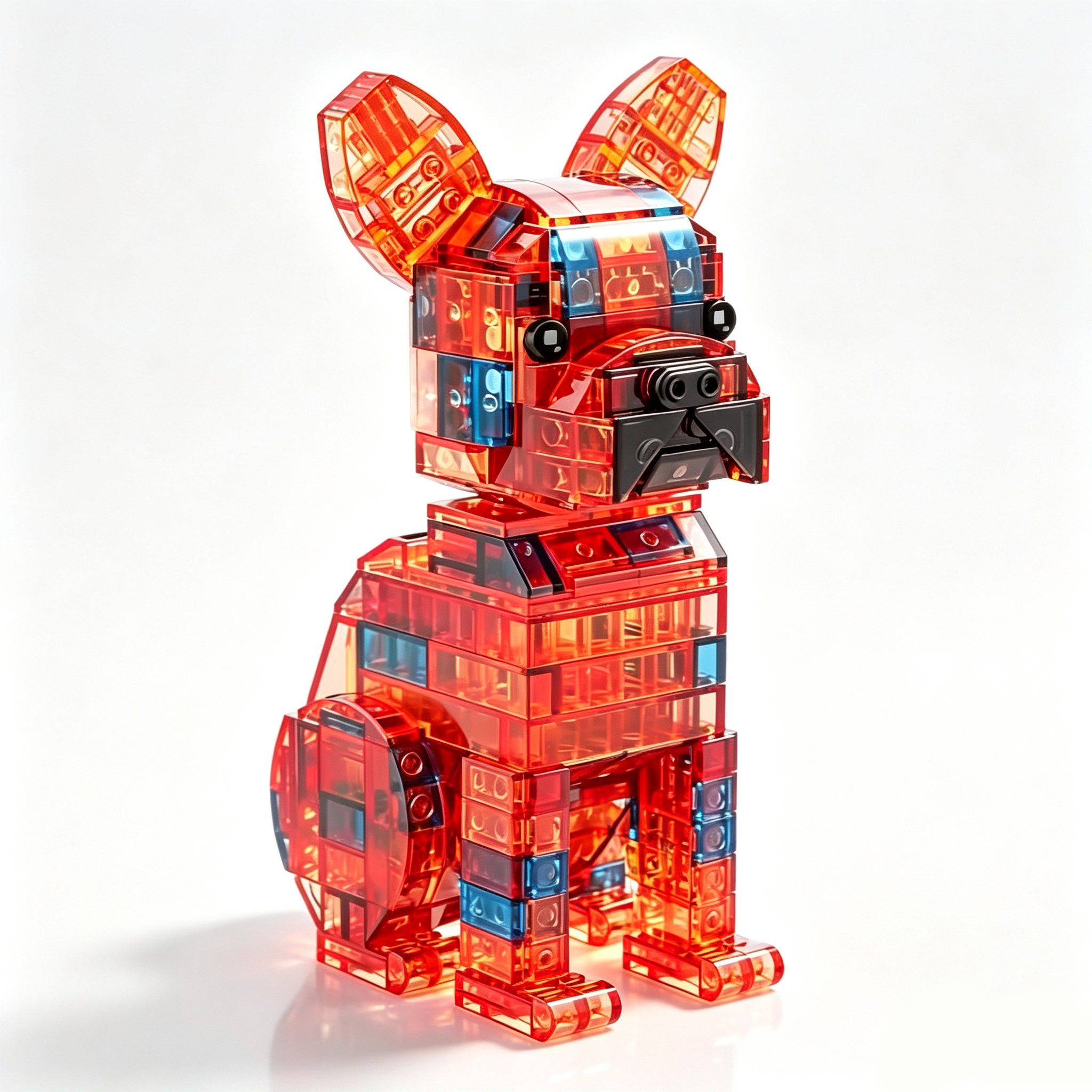 Ruby Red Dog Building Set 🐶 🛑