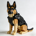 Classic German Shepherd Dog Building Set🐕