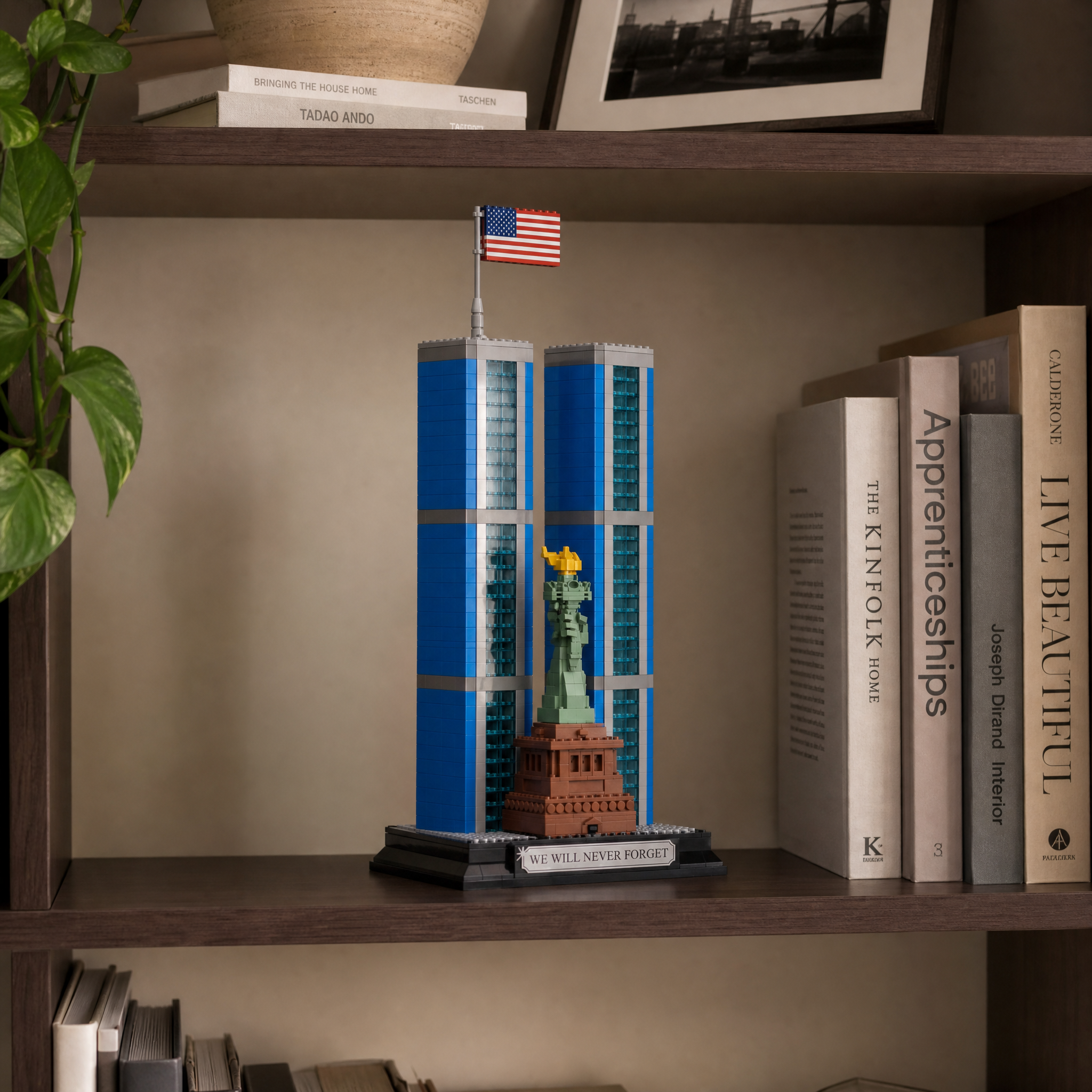 American Memorial Skyline Brick Set for Adults
