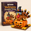 🦃🎃 Halloween Pumpkin Turkey Brick Set 🧙‍♀️✨