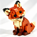 Niedliches Fuchs-Bauset
