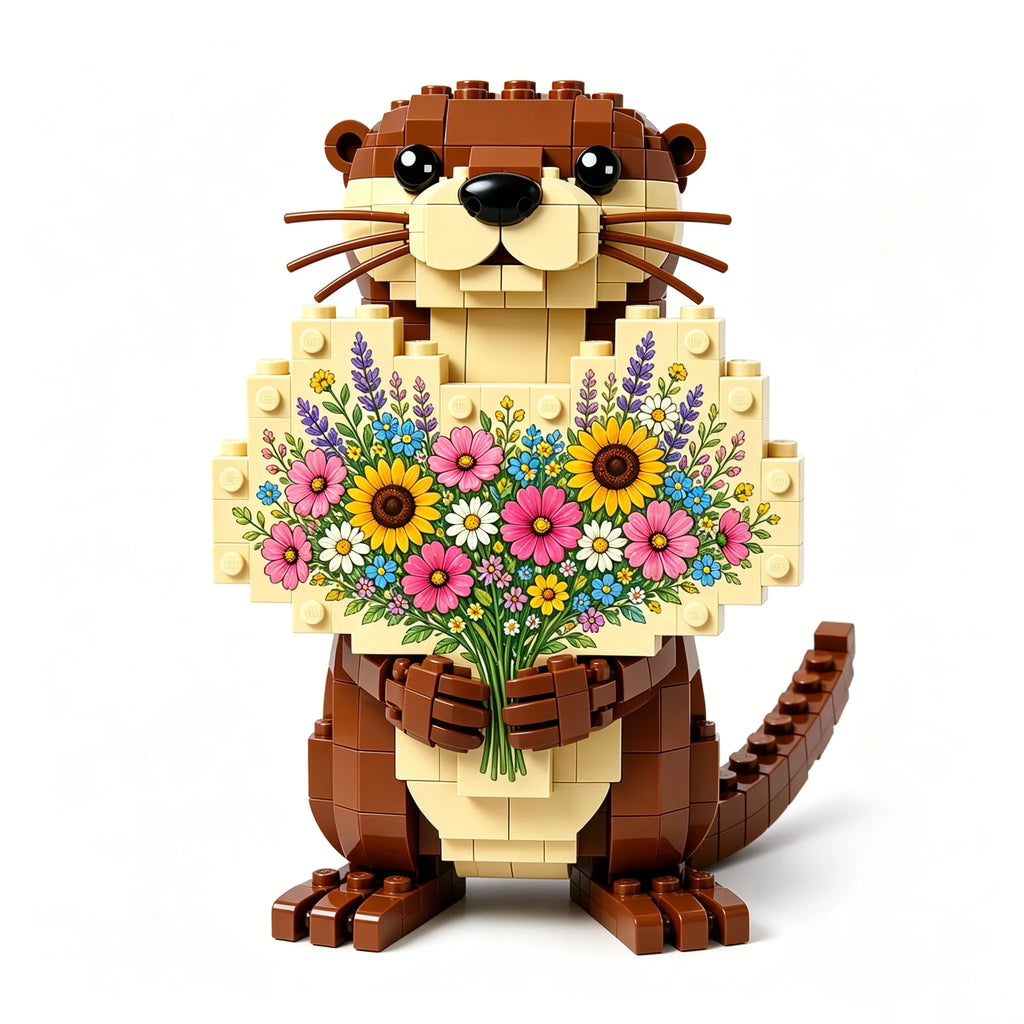 🦦💐 Otterly Adorable, Blooming with Love ✨