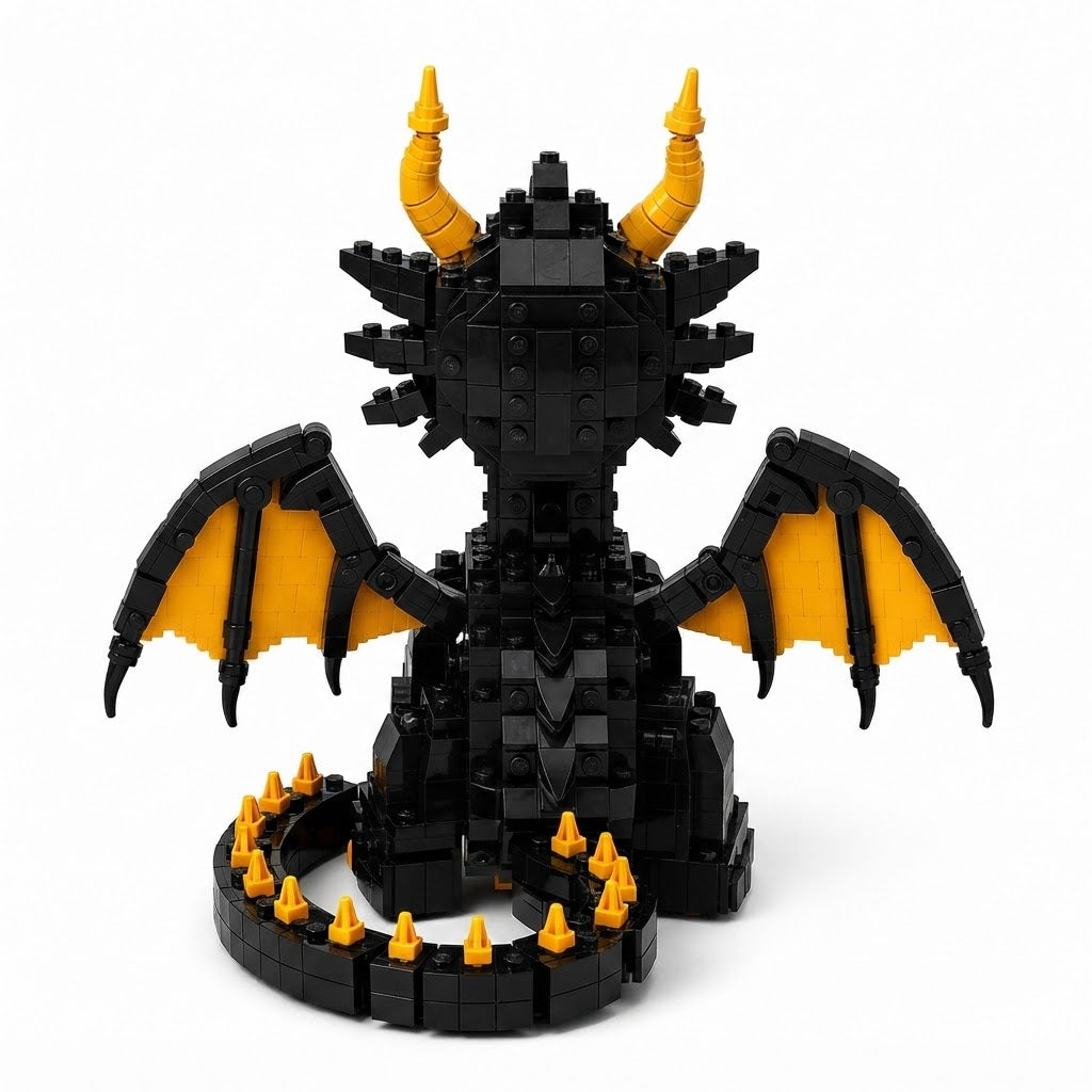 Shadowflame Dragon Brick Set - 2026 Limited Edition Building Block Set