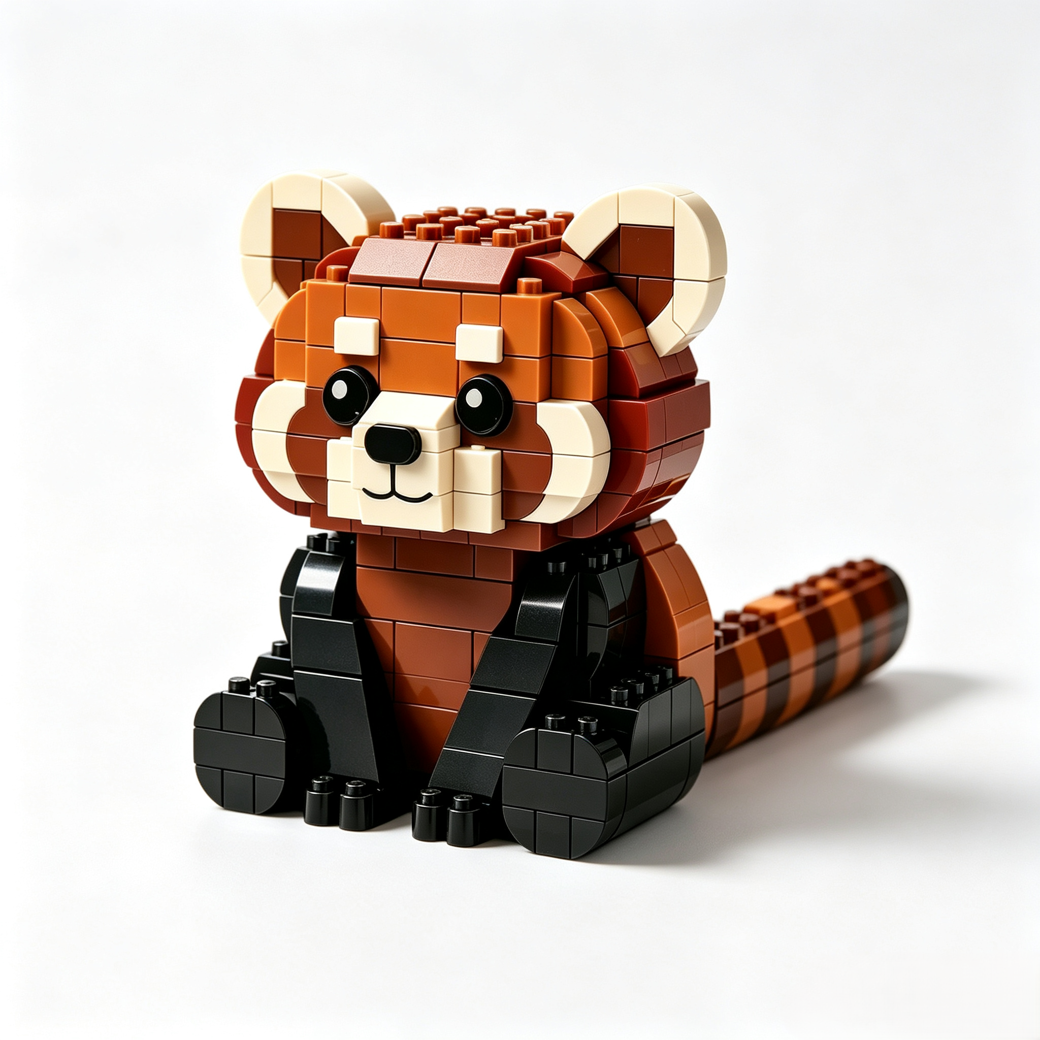 Kawaii Red Panda Building Blocks