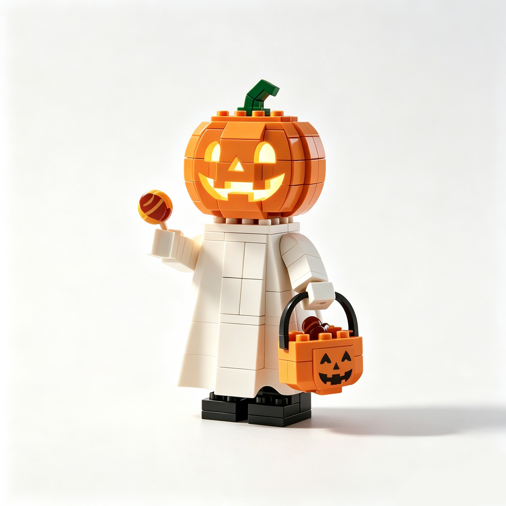 2026 Halloween Limited --Spooky Pumpkin Head Ghost🎃