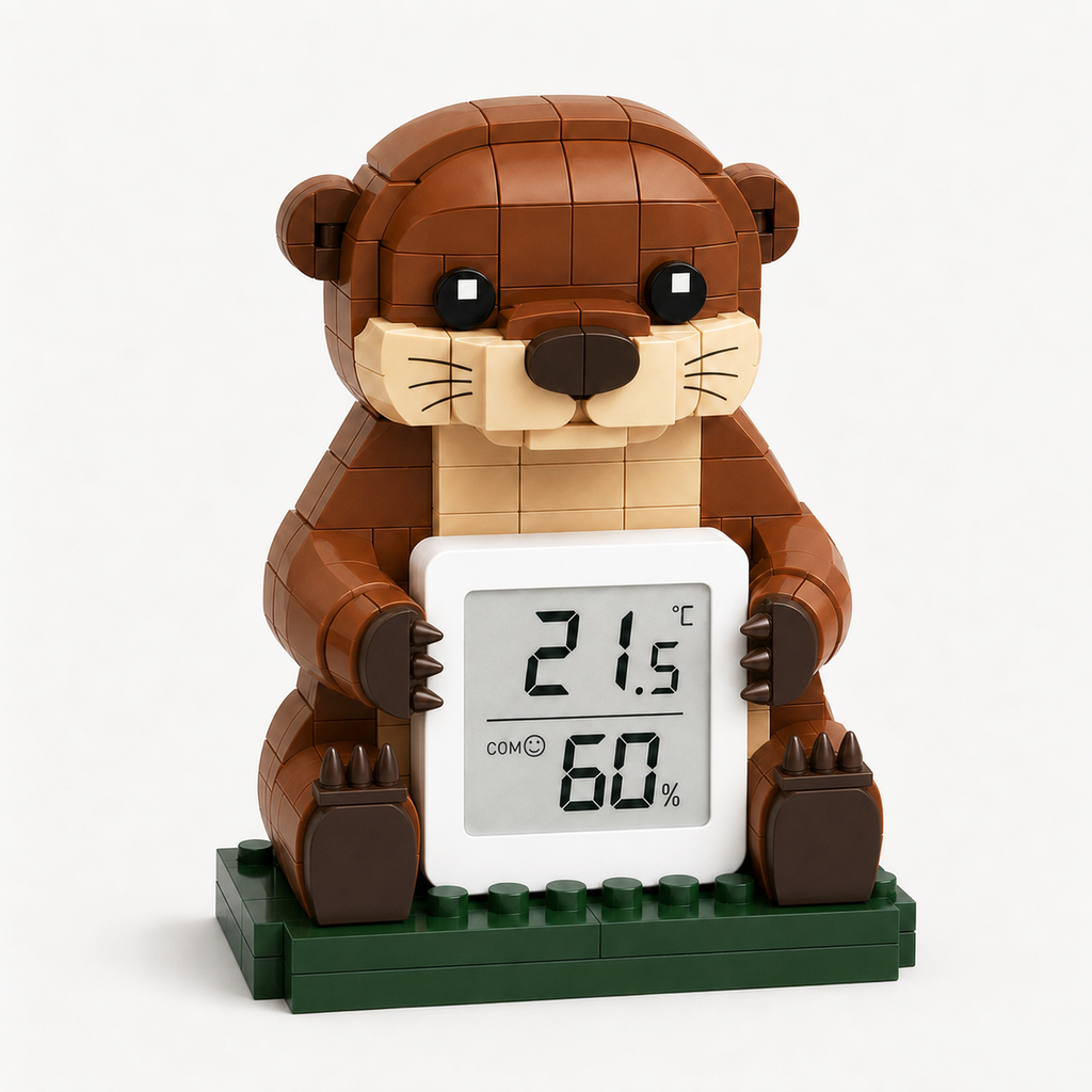 Otter Climate Keeper Building Set | Functional Desk Décor