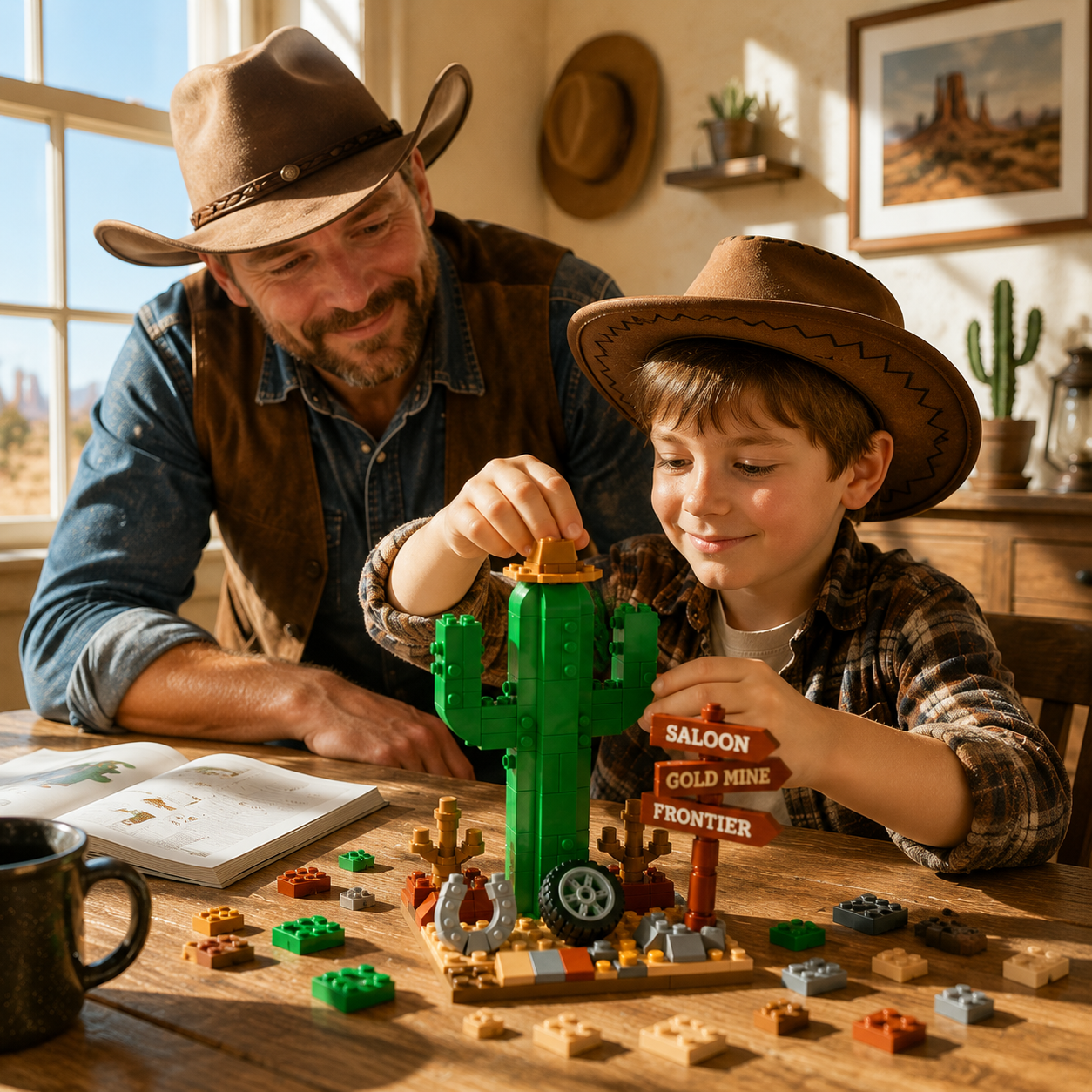 Wild West Cactus Building Set 🌵🏜️