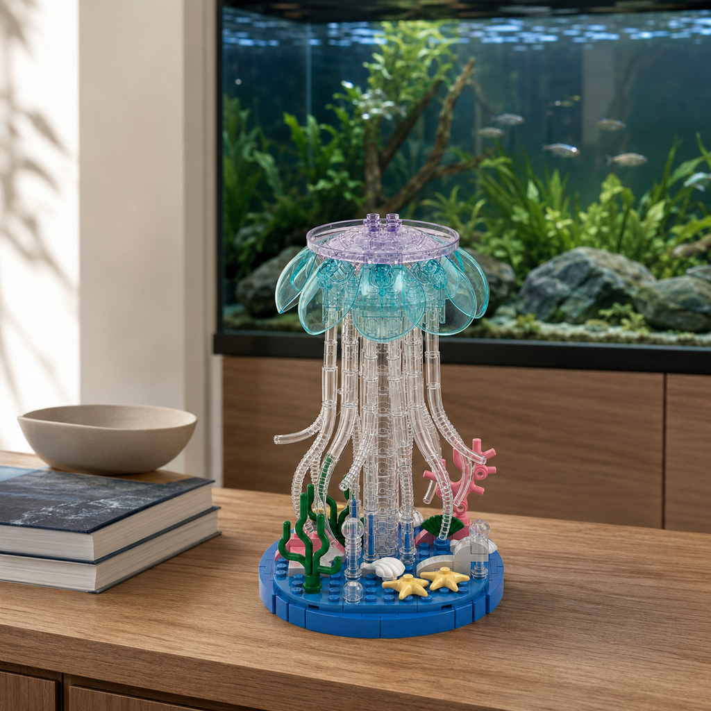 Crystal Jellyfish Underwater Building Set