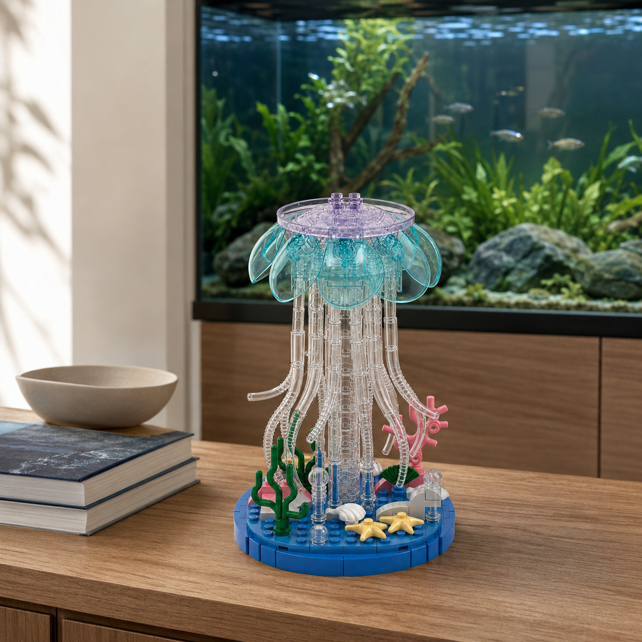 Crystal Jellyfish Underwater Building Set
