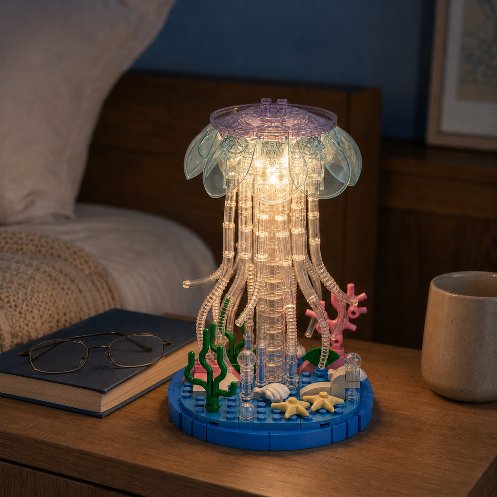 Crystal Jellyfish Underwater Building Set