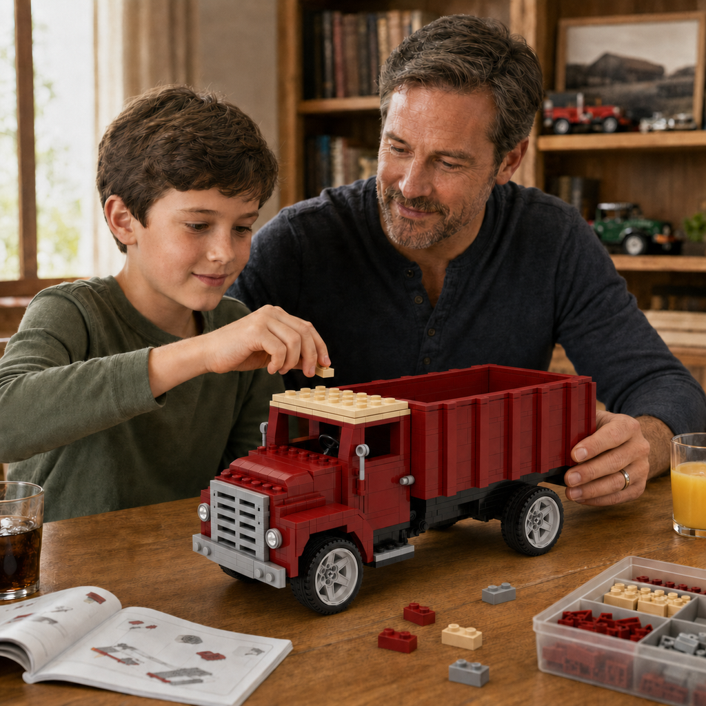 Vintage Harvest Hauler Building Set 🚚