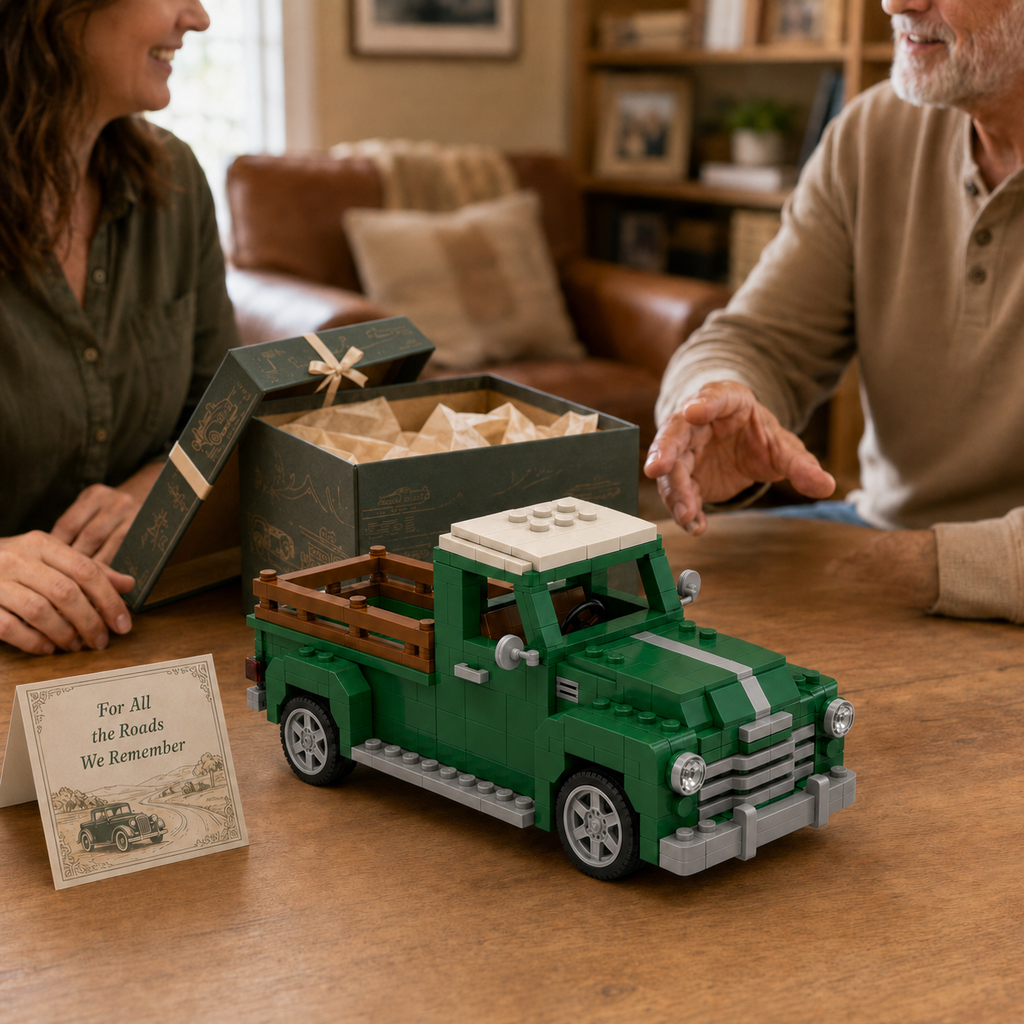1950s Heritage Farm Truck Building Set 🛻🌾