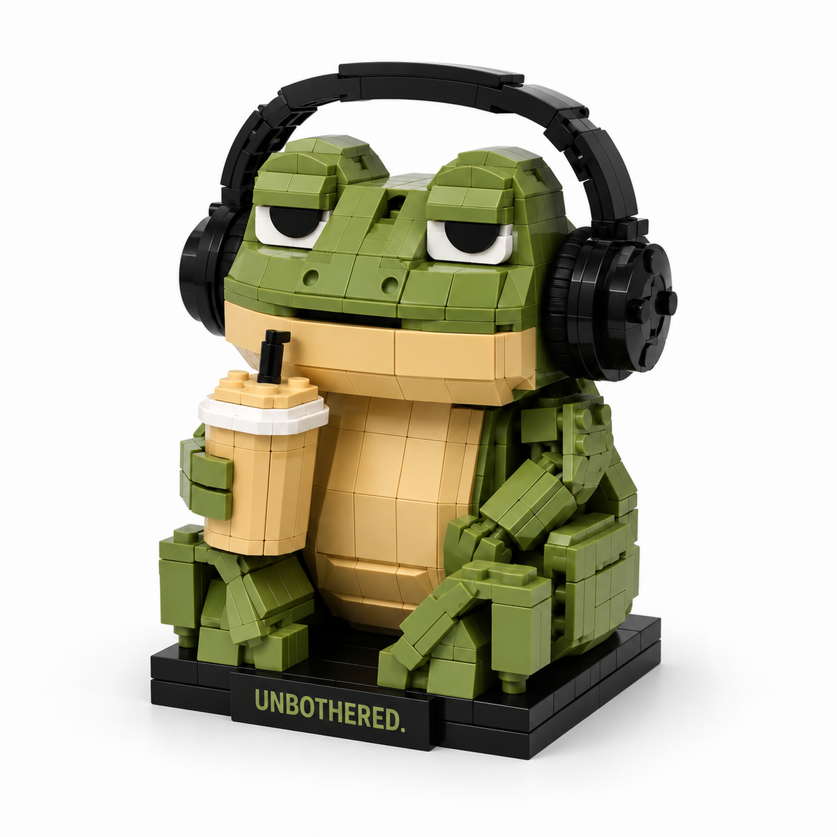 Unbothered Frog Building Set