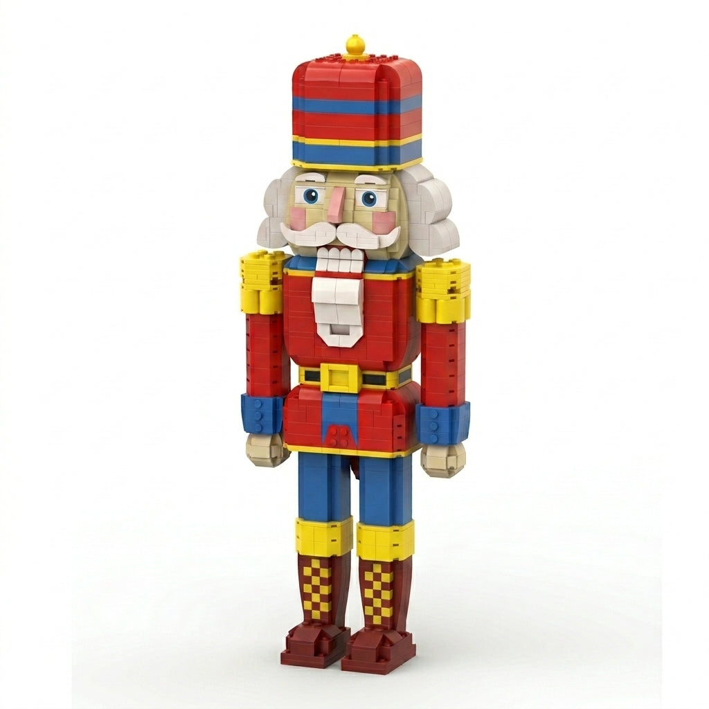 🎖️ Classic Christmas Nutcracker Brick Set 🎄