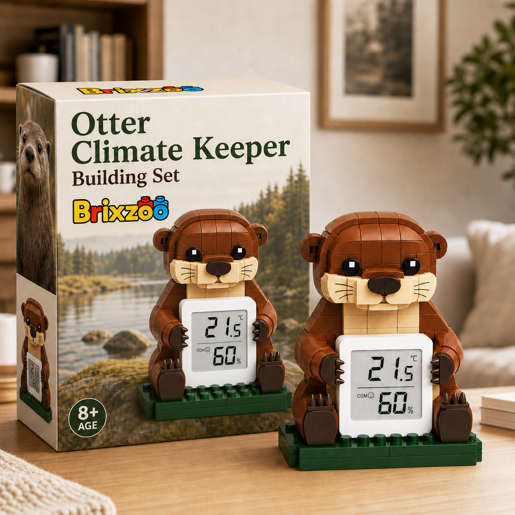 Otter Climate Keeper Building Set | Functional Desk Décor