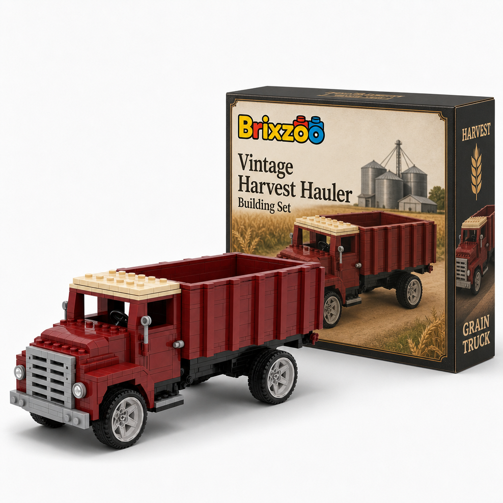 Vintage Harvest Hauler Building Set 🚚