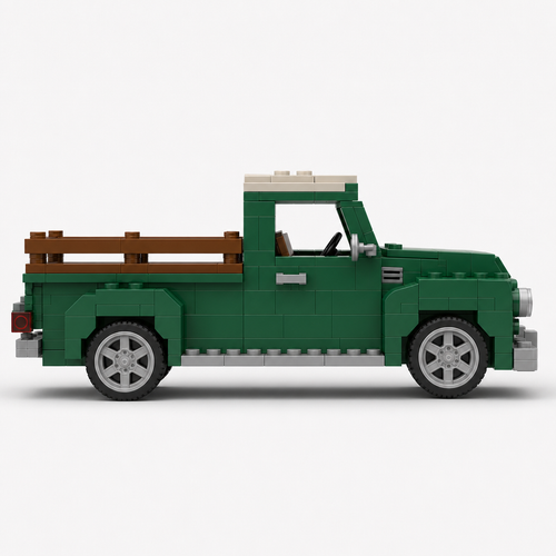 1950s Heritage Farm Truck Building Set 🛻🌾