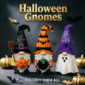 Halloween Cute Gnome Trio Building Block Figurine Set