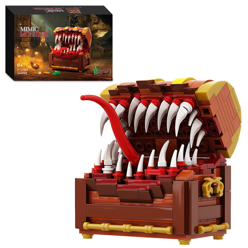 Monster Treasure Chest Brick Set