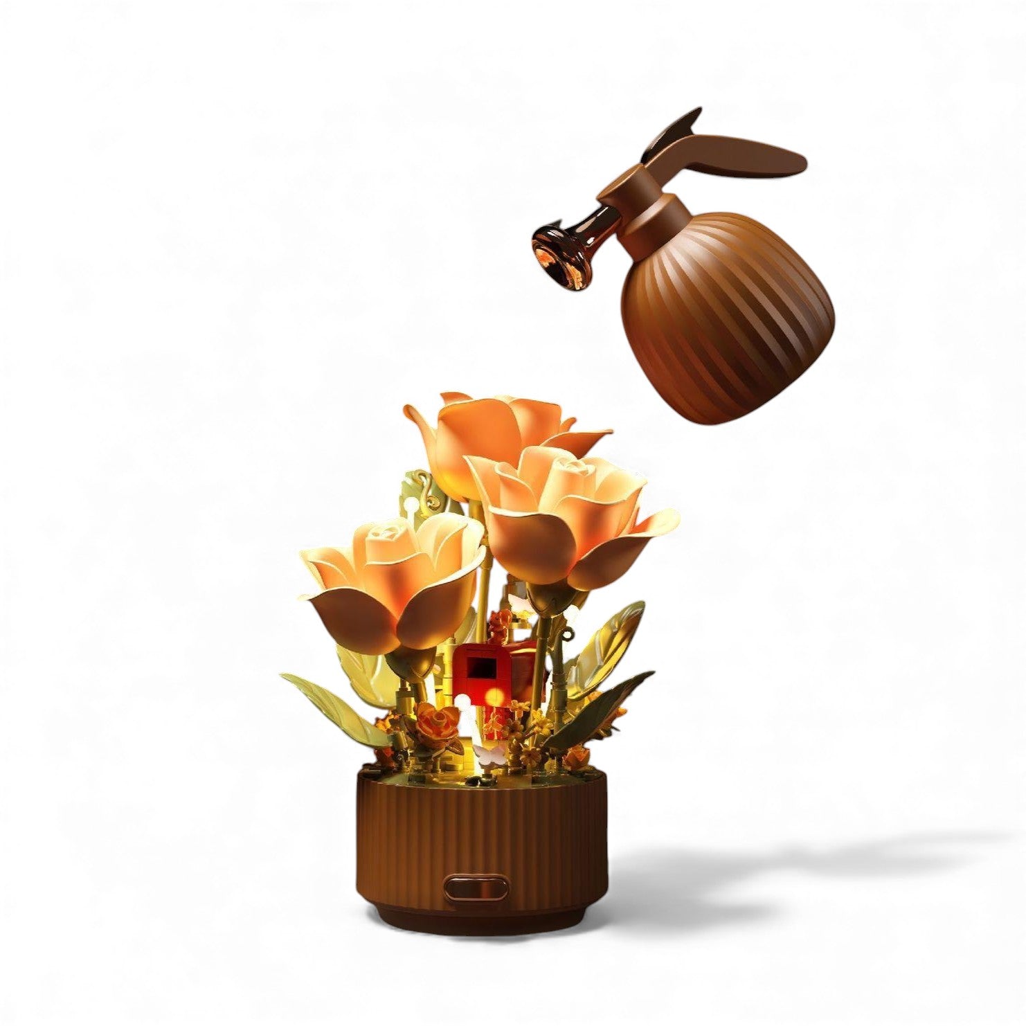 Elektrischer Verzauberter-Rosen-Licht-Baustein
