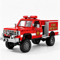 🚒 Wildland Brush Fire Rescue Truck Building Set