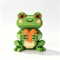 Heart Frog Building Blocks Set